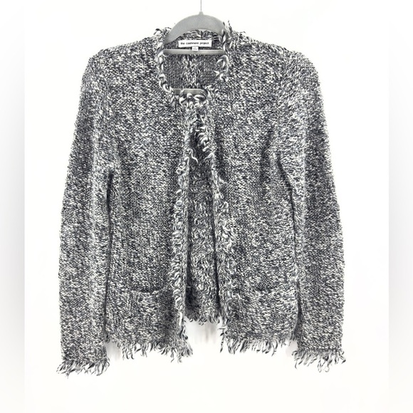 Cashmere Project Cardigan Sweater Womens Small Alpaca Wool Mohair Soft Luxury - Picture 1 of 11